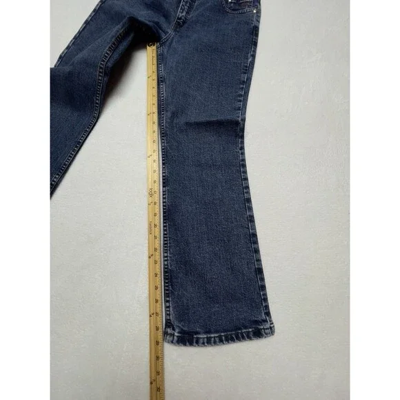 Vintage Harley-Davidson Bootcut Jeans Petite Women’s Size 10 - Picture 11 of 14